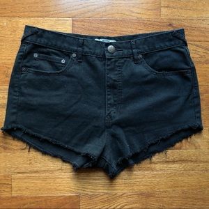 Free People NWOT black shorts